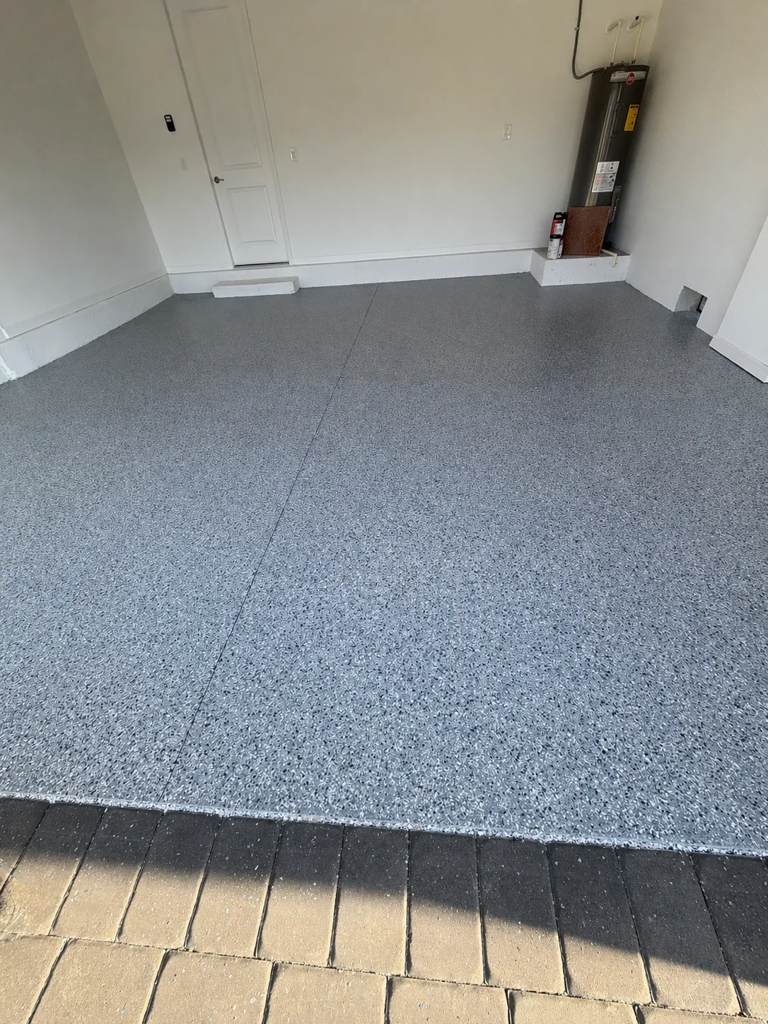 Epoxy garage floor installation in Southwest Florida